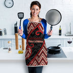 Aotearoa Atua Tumatauenga Apron God Of War Koru Patterns