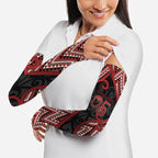 Custom Aotearoa Atua Tumatauenga Arm Sleeves God Of War Koru Patterns