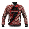 Custom Aotearoa Atua Tumatauenga Baseball Jacket God Of War Koru Patterns
