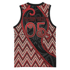 Custom Aotearoa Atua Tumatauenga Basketball Jersey God Of War Koru Patterns
