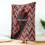 Aotearoa Atua Tumatauenga Blanket God Of War Koru Patterns