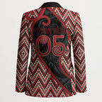 Custom Aotearoa Atua Tumatauenga Blazer God Of War Koru Patterns