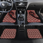 Custom Aotearoa Atua Tumatauenga Car Mats God Of War Koru Patterns