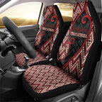 Aotearoa Atua Tumatauenga Car Seat Cover God Of War Koru Patterns