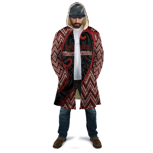 Custom Aotearoa Atua Tumatauenga Cloak God Of War Koru Patterns
