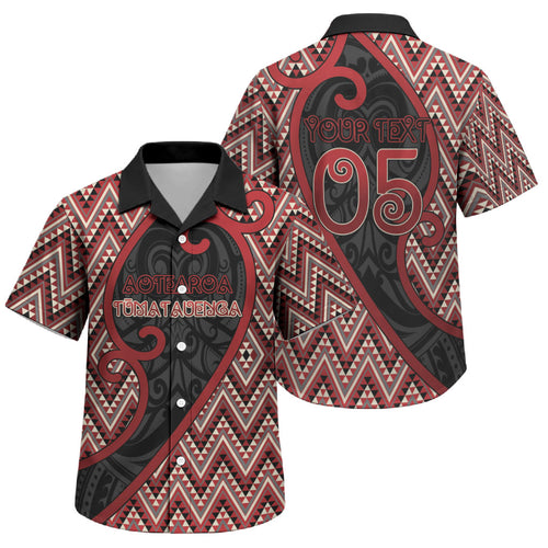 Custom Aotearoa Atua Tumatauenga Family Matching Summer Maxi Dress and Hawaiian Shirt God Of War Koru Patterns