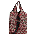 Aotearoa Atua Tumatauenga Grocery Bag God Of War Koru Patterns