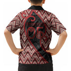 Custom Aotearoa Atua Tumatauenga Hawaiian Shirt God Of War Koru Patterns