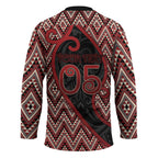 Custom Aotearoa Atua Tumatauenga Hockey Jersey God Of War Koru Patterns