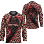 Custom Aotearoa Atua Tumatauenga Hockey Jersey God Of War Koru Patterns