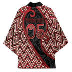 Custom Aotearoa Atua Tumatauenga Kimono God Of War Koru Patterns