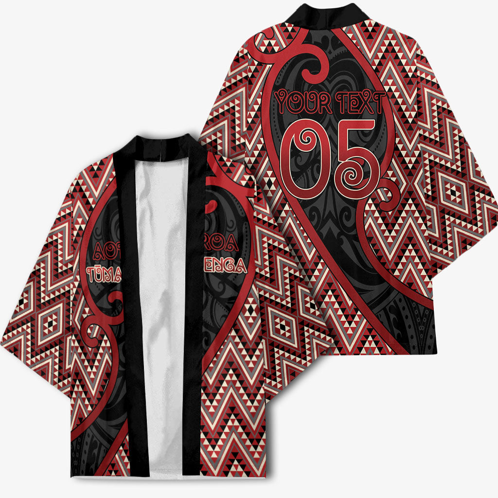 Custom Aotearoa Atua Tumatauenga Kimono God Of War Koru Patterns