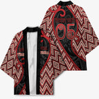 Custom Aotearoa Atua Tumatauenga Kimono God Of War Koru Patterns