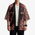 Custom Aotearoa Atua Tumatauenga Kimono God Of War Koru Patterns