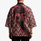 Custom Aotearoa Atua Tumatauenga Kimono God Of War Koru Patterns