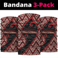 Aotearoa Atua Tumatauenga Neck Gaiter God Of War Koru Patterns