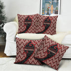 Aotearoa Atua Tumatauenga Pillow Cover God Of War Koru Patterns
