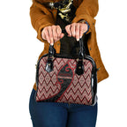 Aotearoa Atua Tumatauenga Shoulder Handbag God Of War Koru Patterns