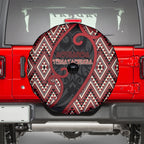 Aotearoa Atua Tumatauenga Spare Tire Cover God Of War Koru Patterns