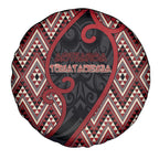 Aotearoa Atua Tumatauenga Spare Tire Cover God Of War Koru Patterns