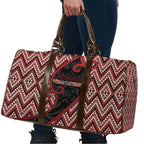 Aotearoa Atua Tumatauenga Travel Bag God Of War Koru Patterns