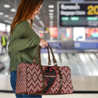 Aotearoa Atua Tumatauenga Travel Bag God Of War Koru Patterns