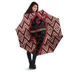 Aotearoa Atua Tumatauenga Umbrella God Of War Koru Patterns