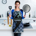 Aotearoa Atua Tangaroa Apron God Of Ocean Koru Patterns