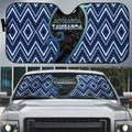 Aotearoa Atua Tangaroa Auto Sun Shade God Of Ocean Koru Patterns