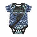 Custom Aotearoa Atua Tangaroa Baby Onesie God Of Ocean Koru Patterns