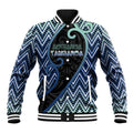 Custom Aotearoa Atua Tangaroa Baseball Jacket God Of Ocean Koru Patterns