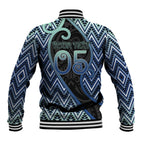 Custom Aotearoa Atua Tangaroa Baseball Jacket God Of Ocean Koru Patterns