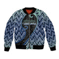 Custom Aotearoa Atua Tangaroa Bomber Jacket God Of Ocean Koru Patterns