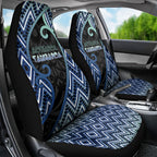 Aotearoa Atua Tangaroa Car Seat Cover God Of Ocean Koru Patterns