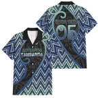 Custom Aotearoa Atua Tangaroa Family Matching Tank Maxi Dress and Hawaiian Shirt God Of Ocean Koru Patterns