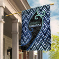 Aotearoa Atua Tangaroa Garden Flag God Of Ocean Koru Patterns