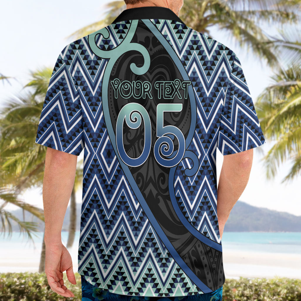 Custom Aotearoa Atua Tangaroa Hawaiian Shirt God Of Ocean Koru Patterns