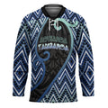 Custom Aotearoa Atua Tangaroa Hockey Jersey God Of Ocean Koru Patterns