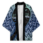Custom Aotearoa Atua Tangaroa Kimono God Of Ocean Koru Patterns
