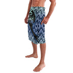 Custom Aotearoa Atua Tangaroa Lavalava God Of Ocean Koru Patterns