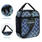 Aotearoa Atua Tangaroa Lunch Bag God Of Ocean Koru Patterns