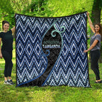 Aotearoa Atua Tangaroa Quilt God Of Ocean Koru Patterns