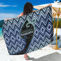 Aotearoa Atua Tangaroa Sarong God Of Ocean Koru Patterns