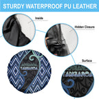 Aotearoa Atua Tangaroa Spare Tire Cover God Of Ocean Koru Patterns