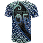Custom Aotearoa Atua Tangaroa T Shirt God Of Ocean Koru Patterns