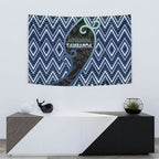 Aotearoa Atua Tangaroa Tapestry God Of Ocean Koru Patterns