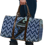 Aotearoa Atua Tangaroa Travel Bag God Of Ocean Koru Patterns