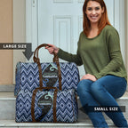 Aotearoa Atua Tangaroa Travel Bag God Of Ocean Koru Patterns