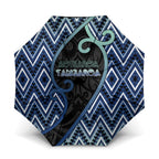 Aotearoa Atua Tangaroa Umbrella God Of Ocean Koru Patterns