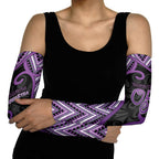 Custom Aotearoa Atua Tawhirimatea Arm Sleeves God Of Storms Koru Patterns